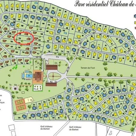 Nyaraló Chateau De Barbet 124 *